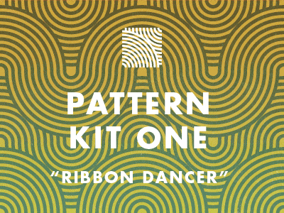 Ribbon Dancer Seamless Patterns