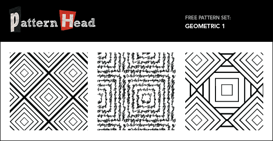 geometric patterns black and white. Free geometric repeat patterns