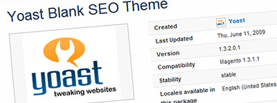 Free Magento Template for SEO