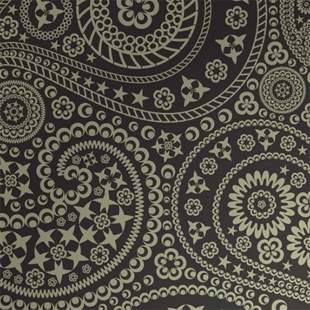 Star Paisley Seamless Pattern