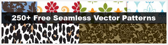 Over 250 free seamless vector patterns