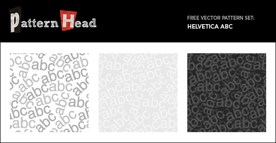 Free Helvetica Vector patterns from Patternhead.com