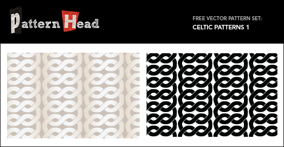 Free Celtic Knot Vector patterns from Patternhead.com