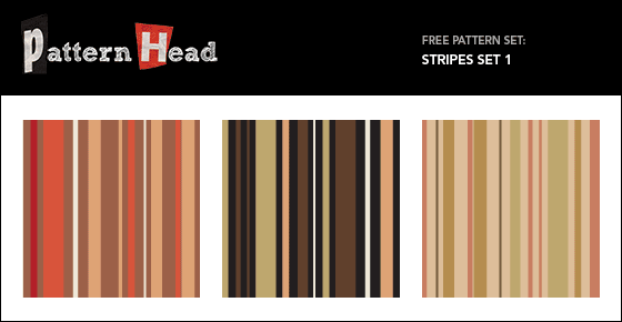 Free seamless stripe vector repeat patterns from Patternhead.com