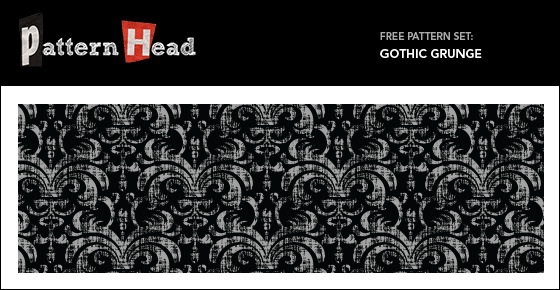 Free seamless gothic grunge pattern pattern from Patternhead.com