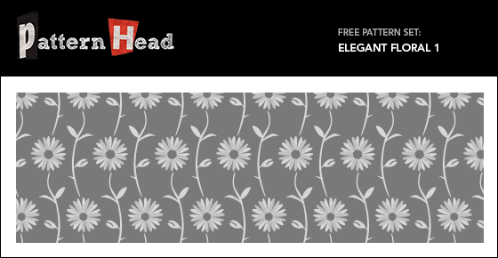 Free modern floral vector patterns from Patternhead.com