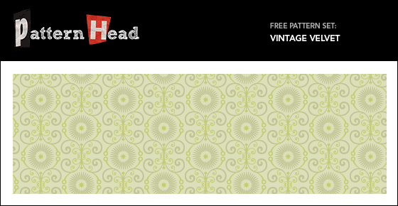 Free vintage vector patterns from Patternhead.com