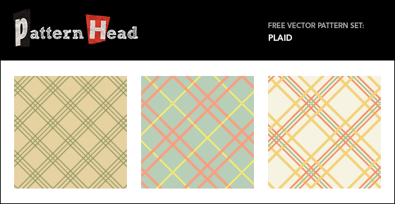 Free tartan plaid patterns from Patternhead.com